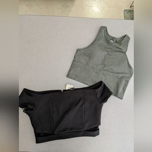 Crop tops H&M Forever 21 size S